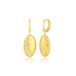 Náušnice JVD SVLE0941S75GO00 stříbrné