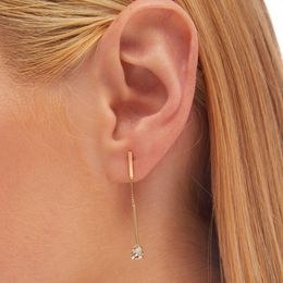 MINET Minimalistické stříbrné náušnice silné kroužky