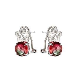 MOISS stříbrné náušnice KVĚTINA