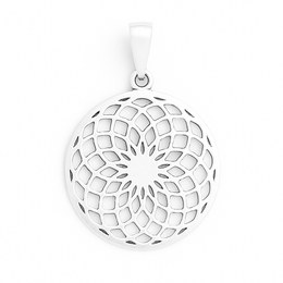 Stříbrný přívěs Sluneční květ VA-1061