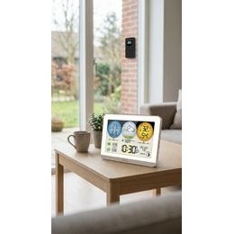 Hodiny NOTE - s kalendářem, textovými a zvukovými upozorněními a fotorámečkem