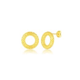 Náušnice JVD SVLE0940S75GO00 stříbrné