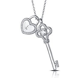 MOISS stříbrné přívěsky KLÍČ