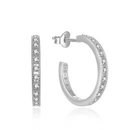 MOISS stříbrné náušnice