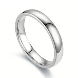 Snubní prsten z chirurgické oceli hladký