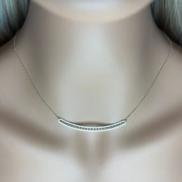 Zlatý 585/1000 řetízek vícebarevný žiletkový 1424