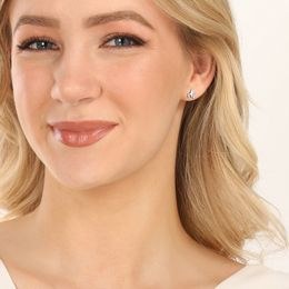 MINET Stříbrné náušnice s přírodními perlami