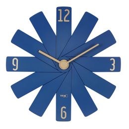 TFA 60.3020.06 - Designové nástěnné hodiny CLOCK IN THE BOX - modré