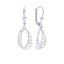 MOISS náušnice z bílého zlata