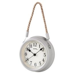 KUBRi HRC0028 - Dubové hodiny řízené signálem s tichým chodem