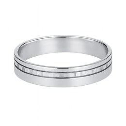 Zlatý 585/1000 prsten z bílého zlata pánský 940