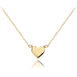 MINET Zlatý náhrdelník se srdíčkem Au 585/1000 1,90g