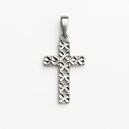 Stříbrný přívěs křížek VA-1046