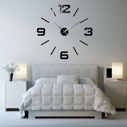 Flexistyle z54g - dubové nalepovací hodiny s průměrem 50-75 cm