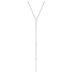 MINET Elegantní stříbrný 925/1000 náhrdelník tyčka JMAS0312SN47