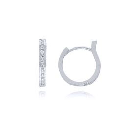 MOISS náušnice z bílého zlata