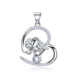 MOISS stříbrný přívěsek SRDCE