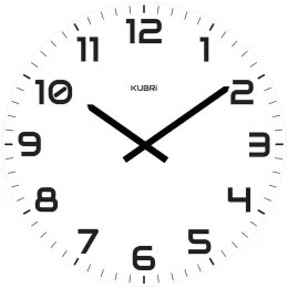 KUBRI KU2150 - Hodiny od českého výrobce s výbornou čitelností