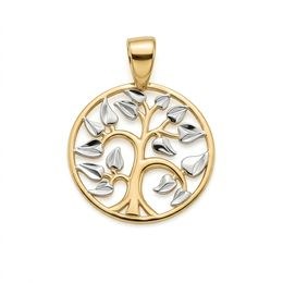 Zlatý 585/1000 přívěsek vícebarevný