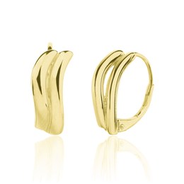 Náušnice JVD SVLE3371XJ6GO00 stříbrné