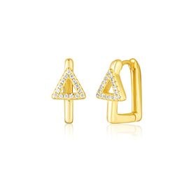 Náušnice JVD SVLE3222XH2GO00 stříbrné