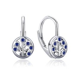 MOISS stříbrné náušnice STROM