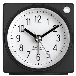 Budík s projekcí času a vnitřní teploty GARNI 165 Arcus