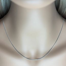 Zlatý 585/1000 řetízek vícebarevný žiletkový 1424