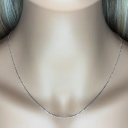 MINET Stříbrný náhrdelník ANDĚL se zirkonem