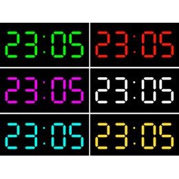 JVD SB2020.2 - stále svítící budík s možností volby barvy displeje