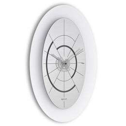 Designové nástěnné hodiny I560M chrome IncantesimoDesign 45cm