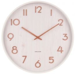 Designové nástěnné hodiny Karlsson KA5810WH 60cm