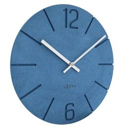 Bílé digitální hodiny s češtinou LAVVU MODIG řízené rádiovým signálem LCX0010