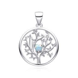 MOISS stříbrný přívěsek OPÁL STROM