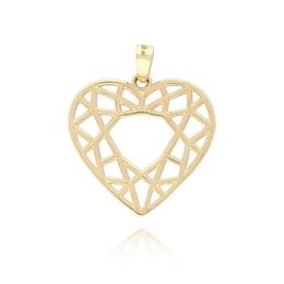 MOISS přívěsek ze žlutého zlata SRDCE