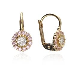 MOISS náušnice ze žlutého zlata