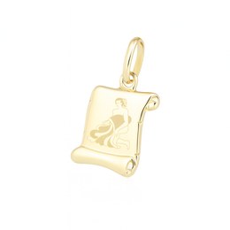 Zlatý přívěsek zvěrokruh Vodnář