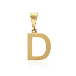MOISS přívěsek ze žlutého zlata PÍSMENO D