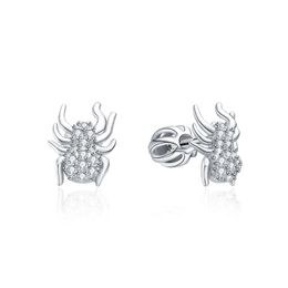 MOISS stříbrné náušnice PAVOUK