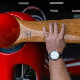 LAVVU Hnědý voděodolný řemínek DAVINCI z luxusní kůže Top Grain - 22 LSAAE22