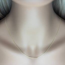 Zlatý 585/1000 řetízek z bílého zlata anker 1394