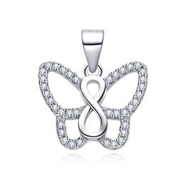 MOISS stříbrný přívěsek MOTÝL