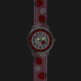CLOCKODILE Svítící modré chlapecké hodinky FOTBAL CWB0070
