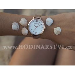 Hodinky SUNDAY ROSE Raindrops Leather SUN-E12