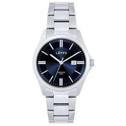 LAVVU Pánské hodinky se safírovým sklem HALLAND Blue LWM0300
