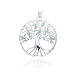 MOISS opálový stříbrný přívěsek STROM