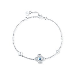 Náramek JVD SVLB0924SK6BM18 stříbrný