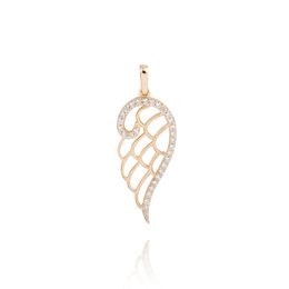 MOISS přívěsek z růžového zlata KŘÍDLA