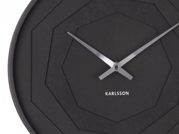 Designové nástěnné hodiny KA5850BK Karlsson 30cm