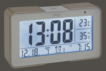 Rádiem řízený budík TFA 60.2540.53 Melody